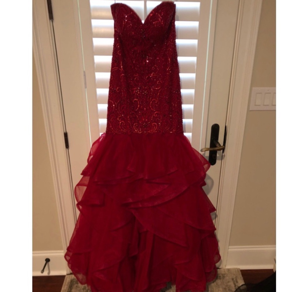 Sherri Hill long formal dress
